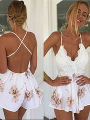 Ingvn - Holiday Summer Ladies Sexy V-Neck Sleeveless Jumpsuit Women Backless Bodycon Party Playsuit