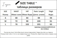 Ingvn - Hot Sell Quality Grunge Streetwear Cargo Pants Woman Low Waist Baggy Mom Jeans Vintage 90S