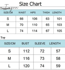 Ingvn - Joggers Baggy Wide Leg Sweatpants Sets Loose Drawstring Low Waist Streetwear Cargo Pants
