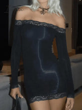 Ingvn - Lace Bandeau Slim Mini Dress Black / S Dresses