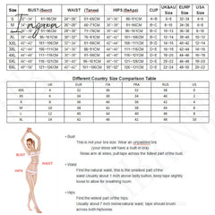 Ingvn - New Sexy Ribbed Ring Bikinis Swimsuit Women Push Up Swimwear Solid Bikini Set Summer Beach