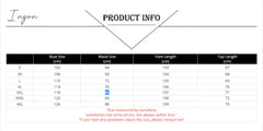 Ingvn - Oversized Turtleneck Tops Loose Long Trousers Set Women Streetwear Casual Pants Two Piece