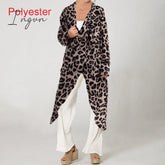 Ingvn - Plus Size Women Tops And Blouse Autumn Vintage Long Blouses Casual Cowl Neck Sleeve