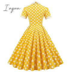 Ingvn - Polka Dot Dress