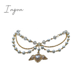 Ingvn - Rosary Victorian Romantic Necklace