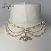 Ingvn - Rosary Victorian Romantic Necklace
