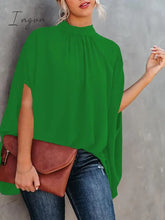 Ingvn - Summer Short Sleeve Loose Top Femme Blouse Women Fashion Casual Womens Tops And Blouses
