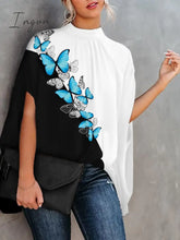 Ingvn - Summer Short Sleeve Loose Top Femme Blouse Women Fashion Casual Womens Tops And Blouses