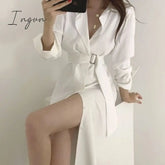 Ingvn - Summer Women’s Dress Shirt Long Evening Female Vintage Maxi Party Beach Women Dresses