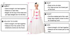 Ingvn - Teen Girls Dresses For Party Wedding Ball Gown Princess Bridesmaid Costume Kids Clothes