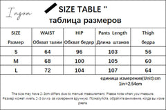 Ingvn - Vintage Y2K Cargo Pants Women Elastic High Waist Big Pockets Baggy Casual Capris Aesthetic