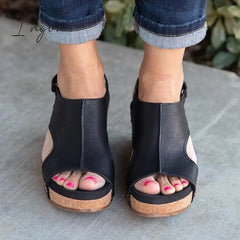 Ingvn - Women Fashion Comfy Wedges Sandals