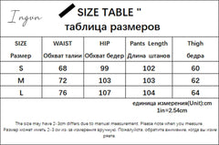 Ingvn - Womens Fashion Low Waisted Y2K Flare Jeans Aesthetic Retro 2000S Cute Denim Sweatpants