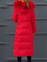 Ingvn - Women’s Puffer Jacket Winter Coat Parka Street Daily Valentine’s Day Fall Long Regular