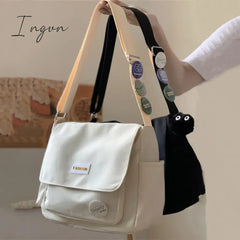 Ingvn - Women’s School Messenger Bags For Women Shoulder Ladies Designer Handbag Solid Large