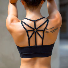TaoBo Hot Sale Women Yoga Sports Bra Push Up Stretch Cycling Workout Tank Top short Running Sport Bra Top sports T-shirt