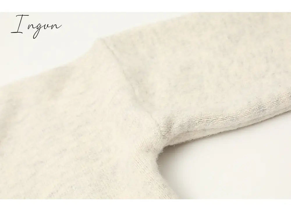 Ingvn - Women Cardigans Sweater Tops Cashmere Casual Sweater Jacket Chic Tops Woman's Sweater Cardigans jersey knit Jumpers
