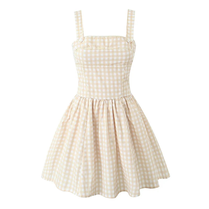 Summer Women Sexy Sleeveless Tank Dress Low Waist Fit And Flare Party Mini Dresses Cotton Robe