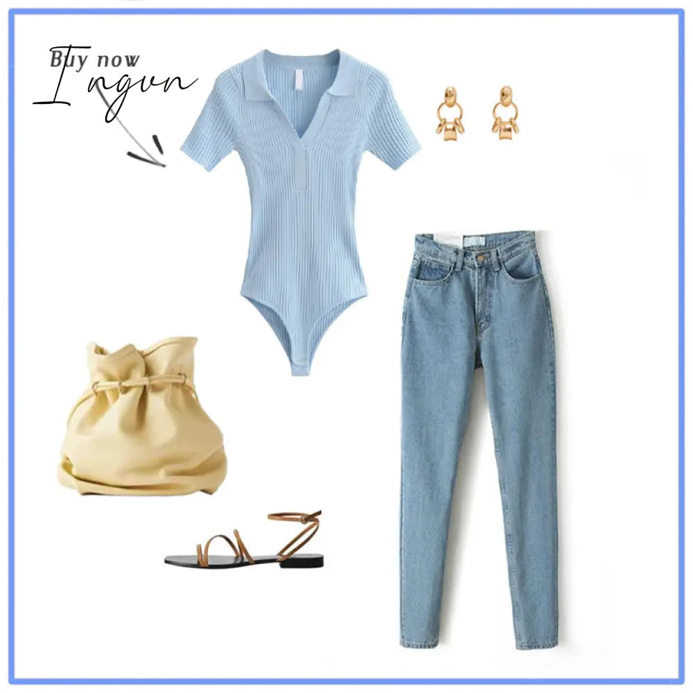 Ingvn - Harem Pants Vintage High Waist Jeans Woman Boyfriends Women's Jeans Full Length Mom Jeans Cowboy Denim Pants Vaqueros Mujer