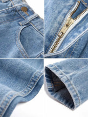 Ingvn - Harem Pants Vintage High Waist Jeans Woman Boyfriends Women's Jeans Full Length Mom Jeans Cowboy Denim Pants Vaqueros Mujer