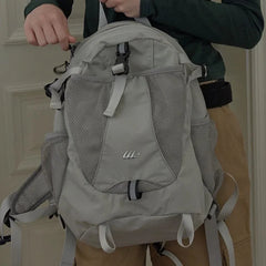 Ingvn  Fashion Portable Light Nylon Unisex Backpack Causal Travel Outdoor Camping School Backpack Men Women Fashion Commuter Backpack