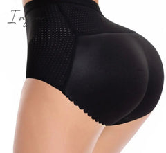 Ingvn - Fake Ass Seamless Women Body Shaper Slimming Panties Shapewear Hip Enhancer Booty Pad Push Up Butt Lifter Pant Underwear