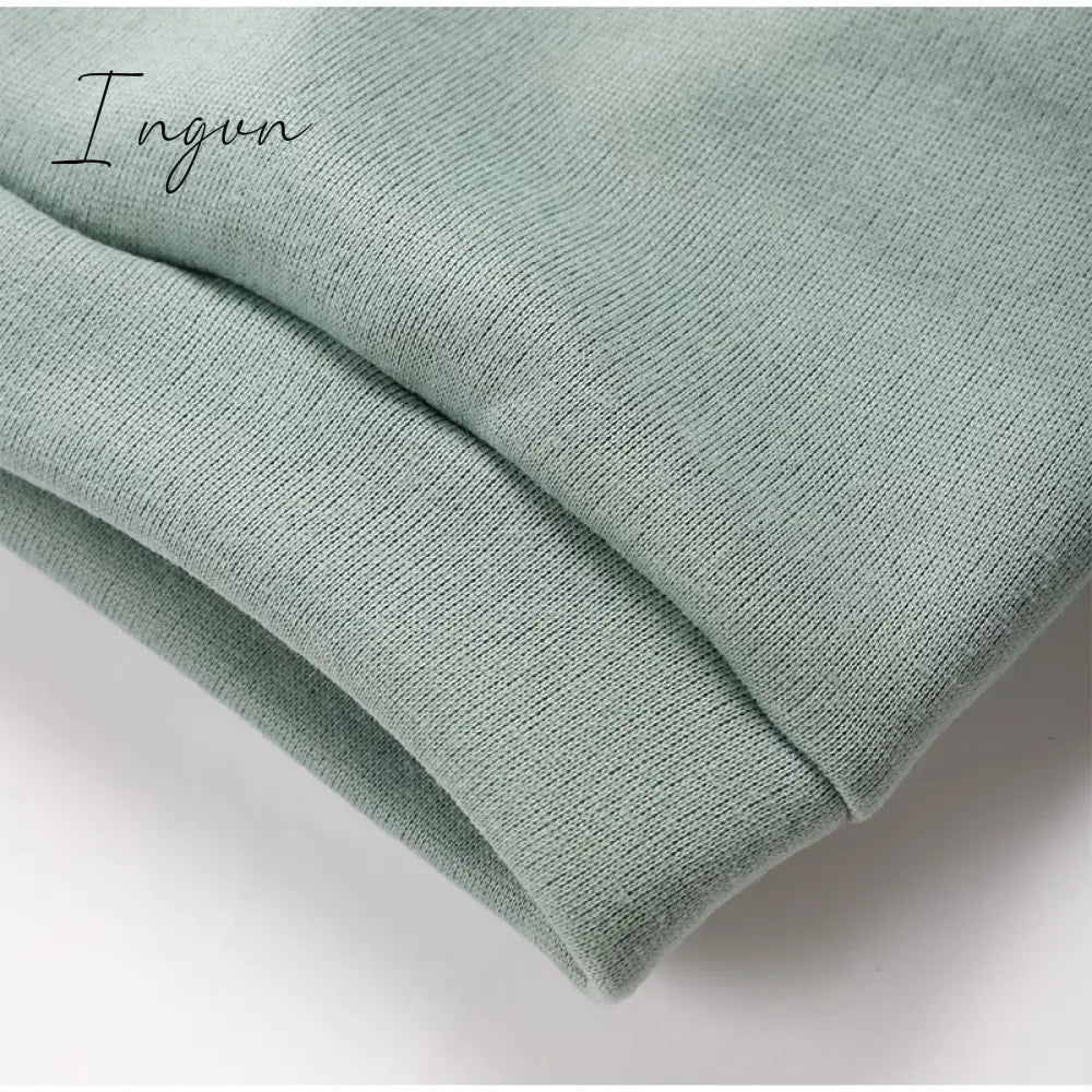 Ingvn - Women Fleece Two Piece Set Spring Winter Sports Warm Suit Casual Oversized Polo Zipper Sweatshirts And Trouser Tracksuits Set
