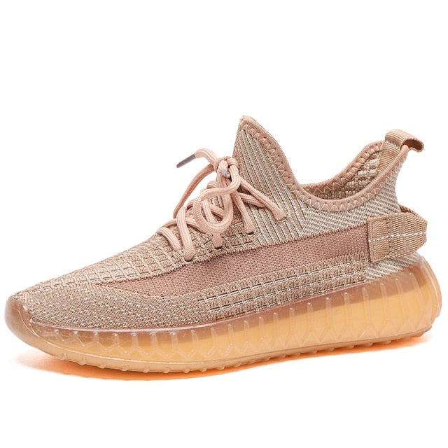 INGVN   2026 New Fashion Colors Women Mesh Shoes Breathable Fashion Lady Shoes Comfortable Nice Female Shoes With Soft Sole