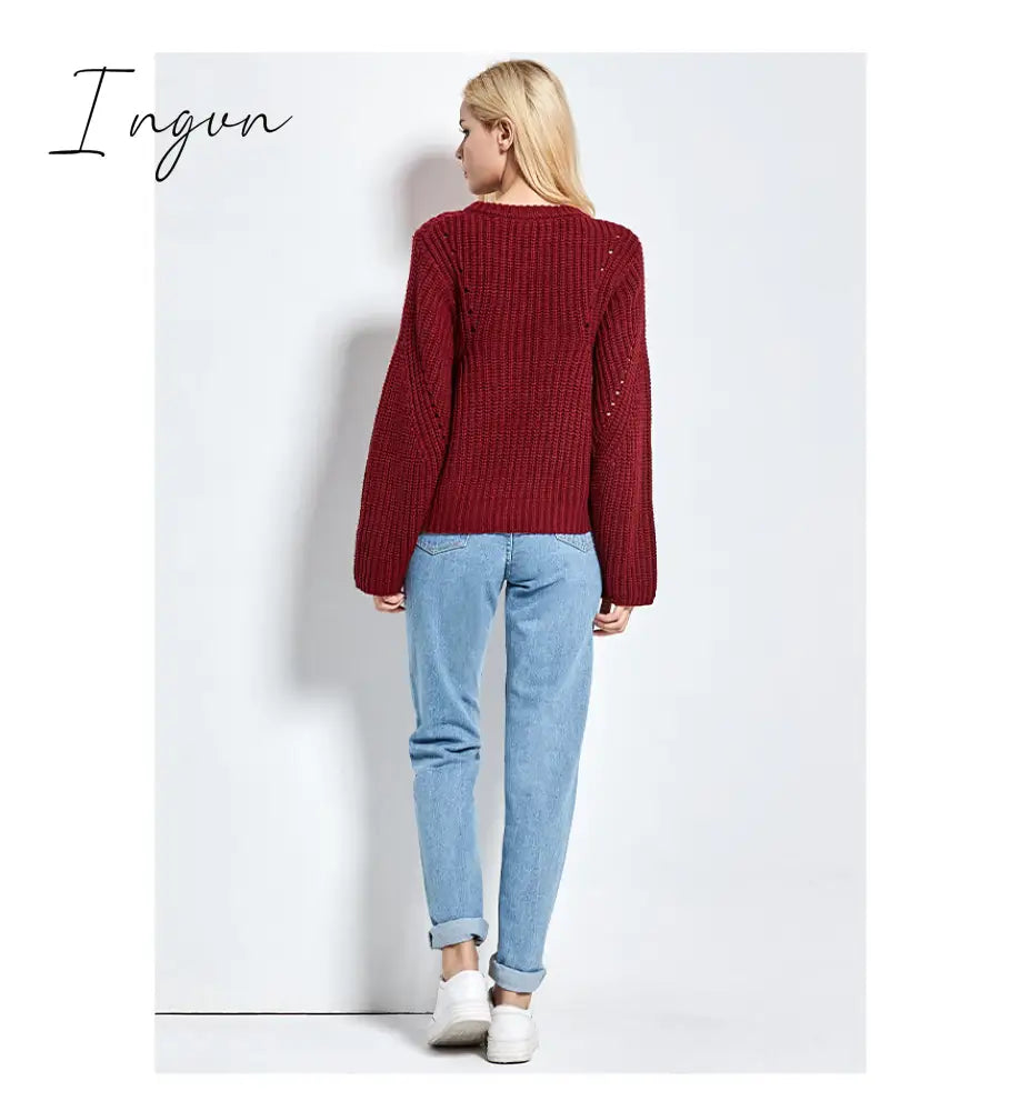 Ingvn - Harem Pants Vintage High Waist Jeans Woman Boyfriends Women's Jeans Full Length Mom Jeans Cowboy Denim Pants Vaqueros Mujer