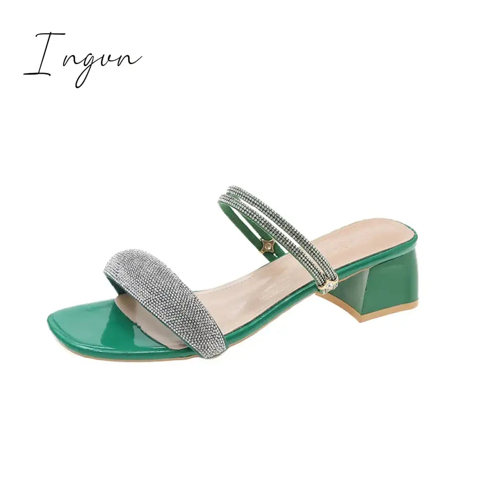 Ingvn - 2024 Fashion Women's Sandals peep-toe Heels, Women's Sandals, Party dress Shoes, Size 35-40