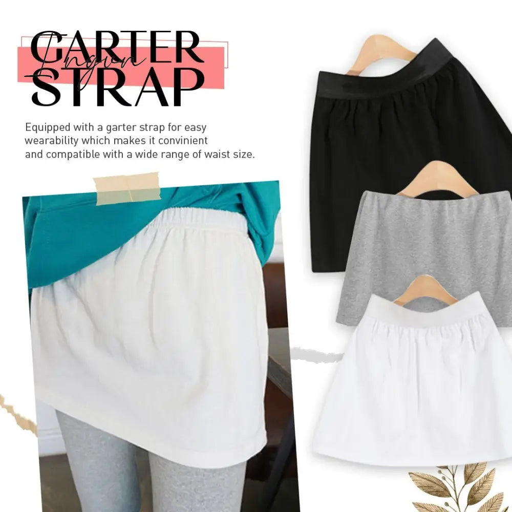 Ingvn - Adjustable Layering Fake Top Lower Sweep
