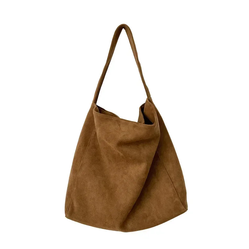 Ingvn  High Quality Women's Shoulder Bags New Large Capacity Suede Design Youth Ladies Handbag Free Shipping Bolsas Femininas