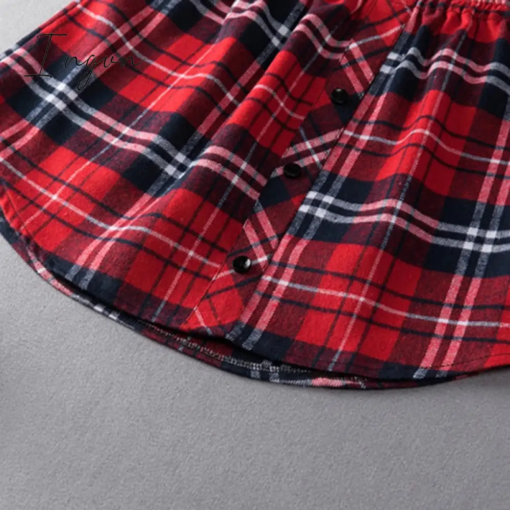 Ingvn - Spring Outfits New Style Womens Fake Shirts Hem Underskirts Elastic High Waist Split Half Slips Skirts Hoodies Sweaters Extender Hemline