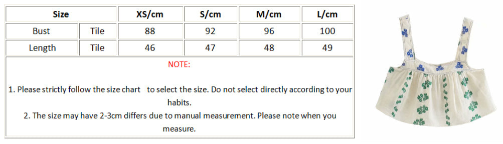 Voguable  Cotton Linen Beige Folk Vintage Sleeveeless Women Sets Casual Crop Top Wide Leg Slip Pants Suits Summer Floral Sets