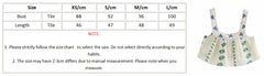 Voguable  Cotton Linen Beige Folk Vintage Sleeveeless Women Sets Casual Crop Top Wide Leg Slip Pants Suits Summer Floral Sets