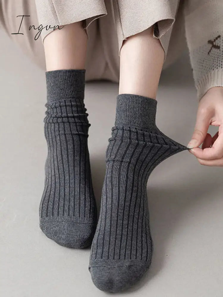 Ingvn - Casual Simple 10 Colors Socks