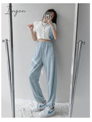 Ingvn - Smiley Embroidery Sweatpants