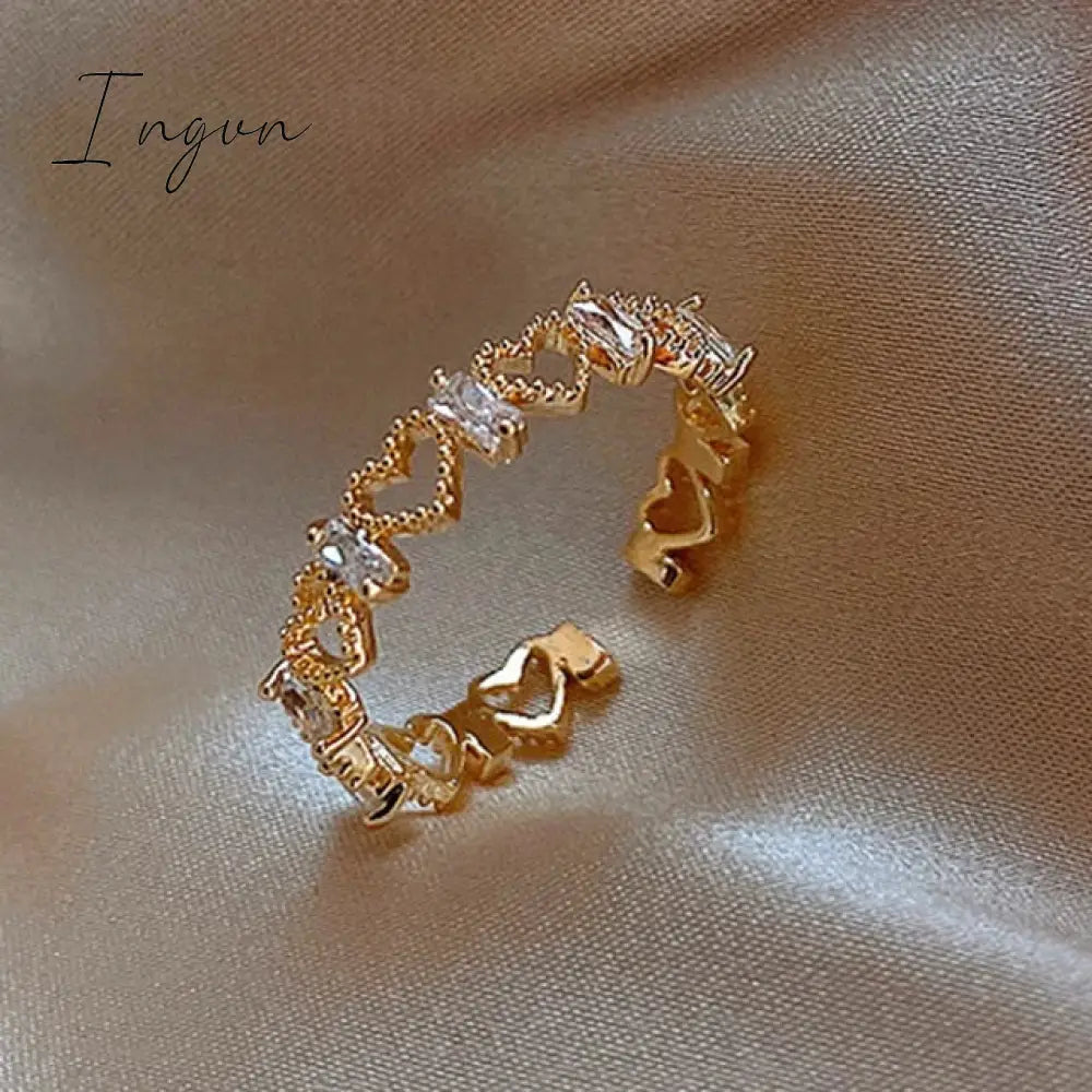 New Luxury Leaf Branch Shape Open Rings For Women Korean Party Exquisite Finger Ring Girls Minimalist Unusual Jewelry Gifts