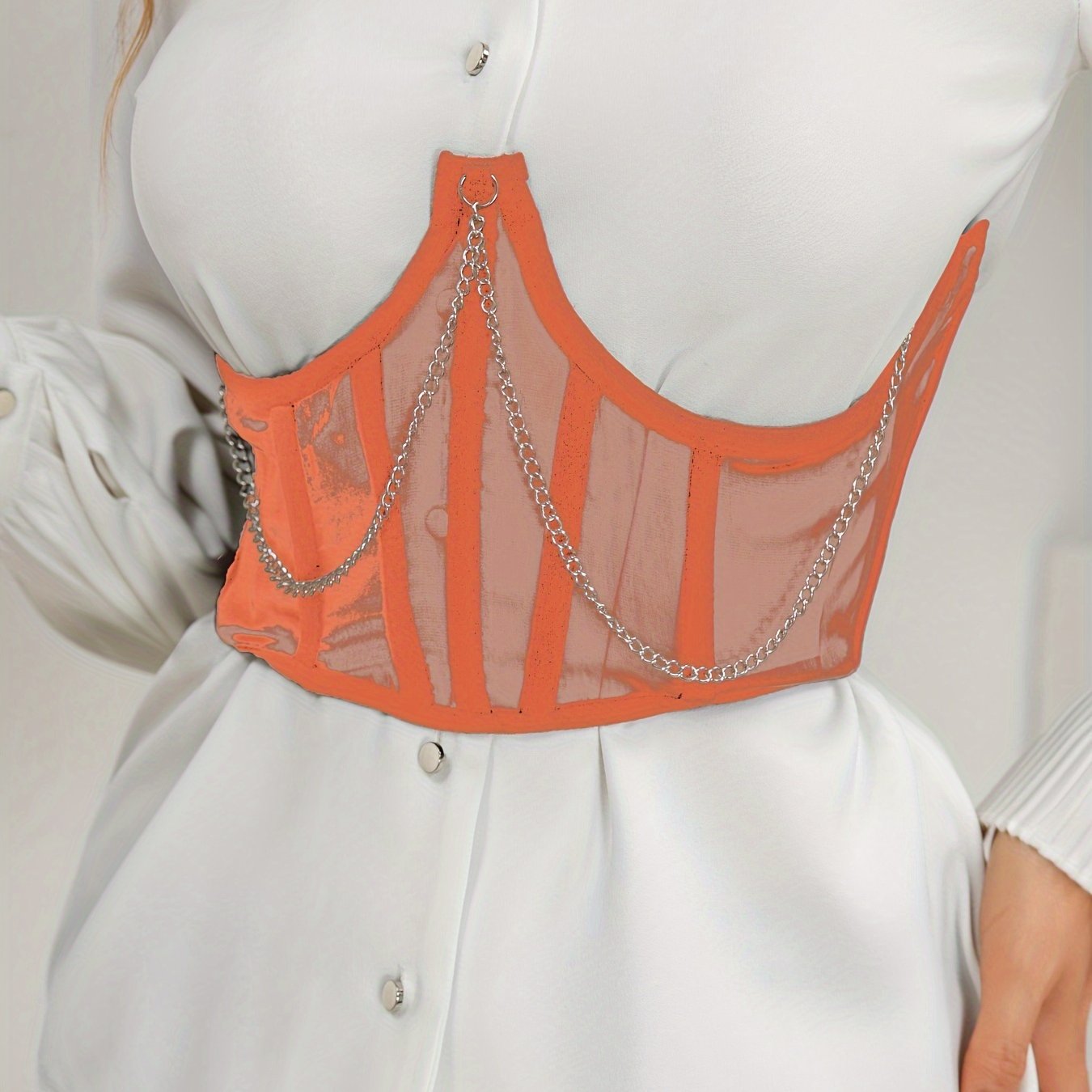 Exquisite Mesh Fishbone Strapless Corset Bustier - Women's Tummy Control Lace Up Slimmer Body Shaper for Hourglass Figure - Adjustable, Breathable, and Comfortable Lingerie & Shapewear for Confident Silhouette