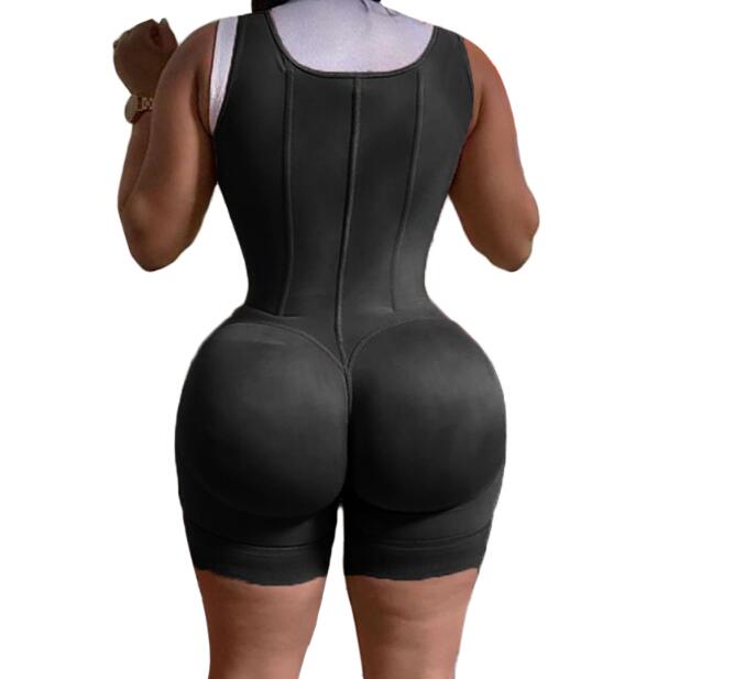 Voguable Breasted Lace Butt Lifter High Waist Trainer Body Shapewear Women Fajas Slimming Underwear with Tummy Control Panties