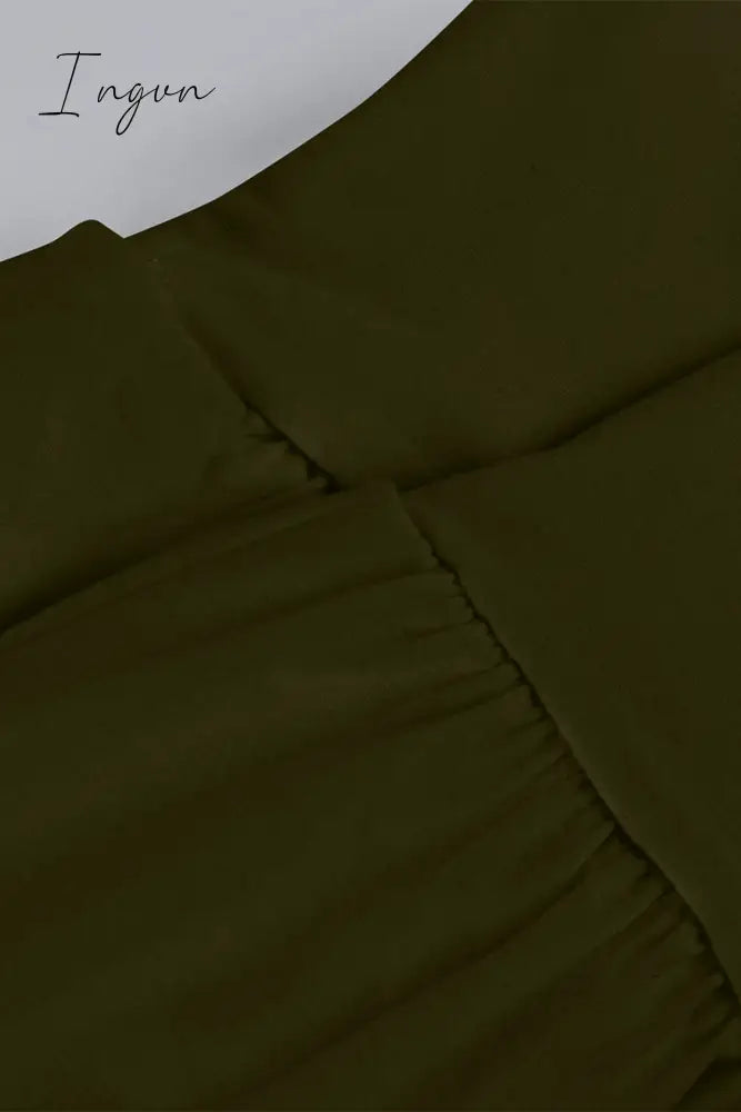 Ingvn - Casual Solid Buckle Hooded Collar Loose Jumpsuits(10 Colors)