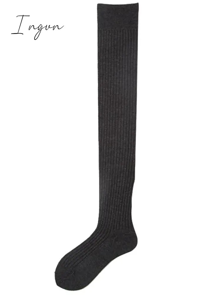 Ingvn - Autumn winter Cotton Knee-high stockings