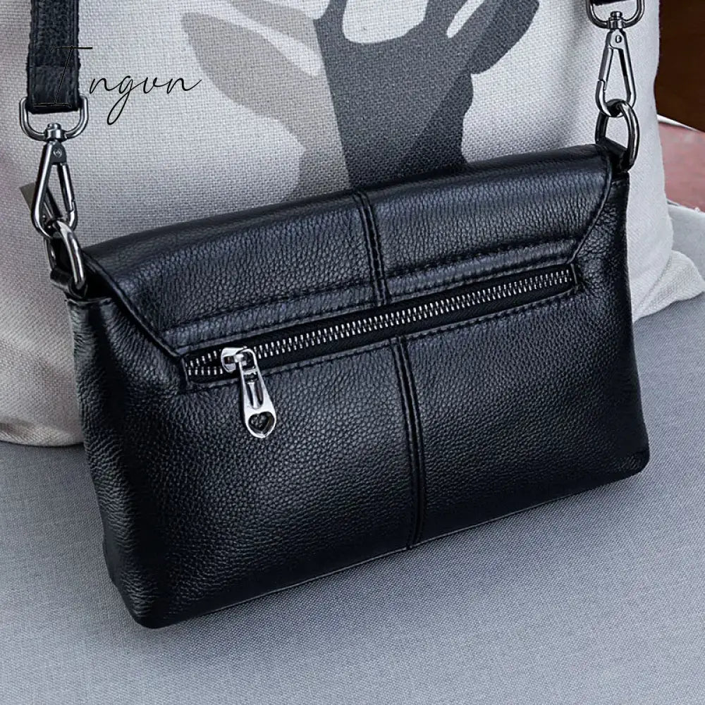 Ingvn - Genuine Leather Crossbody Bags for Women Ladies Shoulder Bags New Fashion Handbags female Cowhide Leather Purse Tote Bags