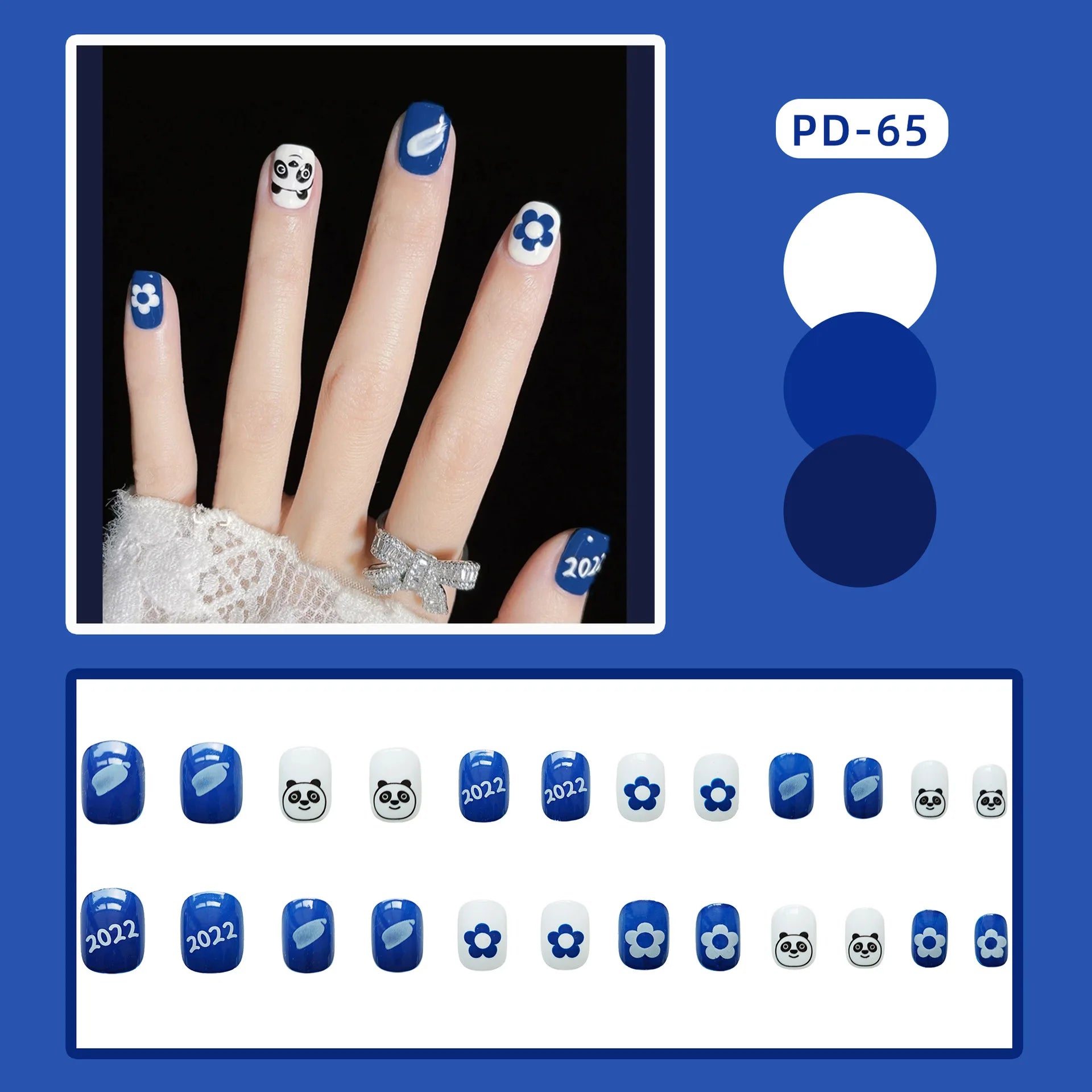 24pcs Lemon Short Wear Tips Nail False Patch Press on Nails Supplies for Professionals Artifical Fake Nails Faux Ongles Uñas