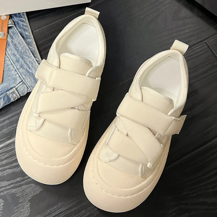 Ingvn  Women's Shoes Round Toe Cute Kawaii Female Footwear Pink High on Platform Cotton Cheap New Arrival  Urban Autumn Shoe Casual