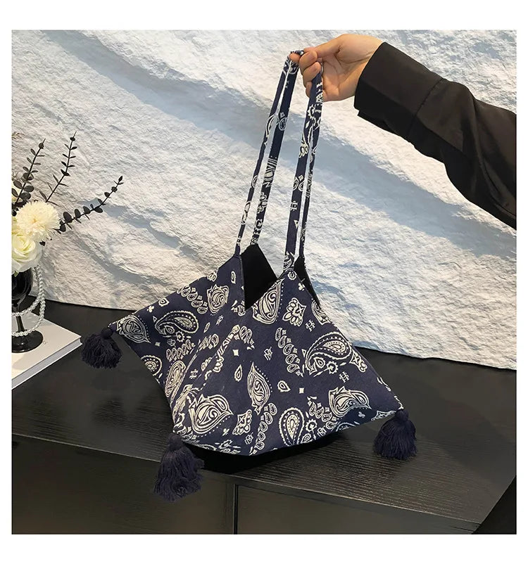 Ingvn  Women's Fashion New Bag Thai Zongzi Bag Fashion Shoulder Bag Fringe Bag Bagutte Bag Bags For Women Bolsos Para Mujeres Tendencia