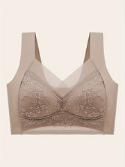 Comfy Seamless Wireless Bra - Everyday Bras for Women, Breathable, Casual, Push Up, Soft, Lightweight, and Invisible Under Clothes
