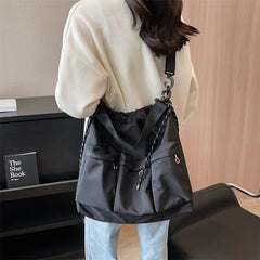 Ingvn  New Fashion Women's Bag High Quality Oxford Fabric Shoulder Bag Crossbody Bag Large Capacity Satchel Lady Leisure Commuting Bags