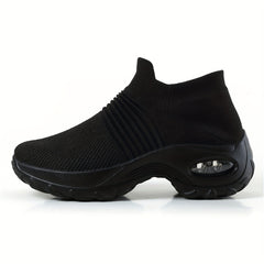 Breathable Plaid Mesh Sneakers - Lightweight, Cushioned, Non-Slip, Wear-Resistant, All-Season Shoes for Normal Pronation - Fabric Insole, PU Sole, Versatile Casual Running Shoes