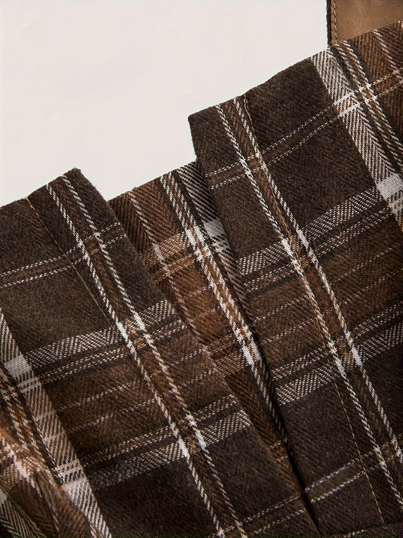 [Targeted Style]Plaid Long Dress